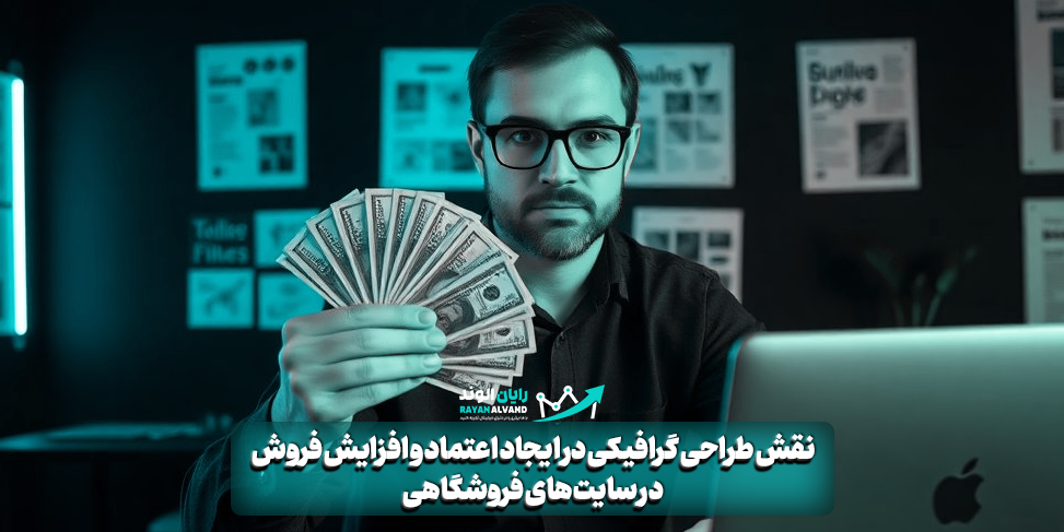 نقش طراحی گرافیکی در ایجاد اعتماد و افزایش فروش در سایت‌های فروشگاهی